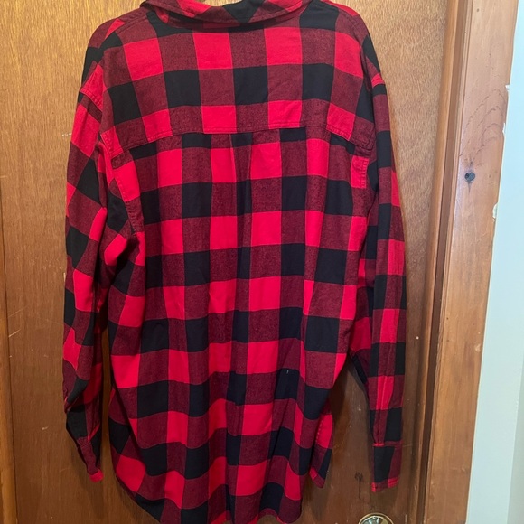 Field and Stream sz xxl buffalo plaid check flannel shirt - Picture 2 of 3